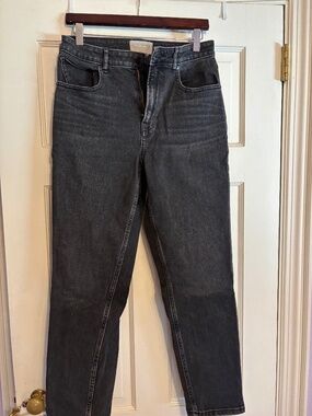 Everlane Curvy Cheeky High Waist jeans sz 30 in washed black